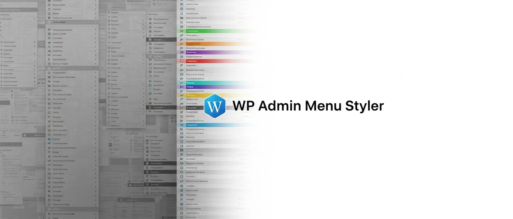 WP Admin Menu Styler: WordPress Admin Menu Coloring Plugin - Free!